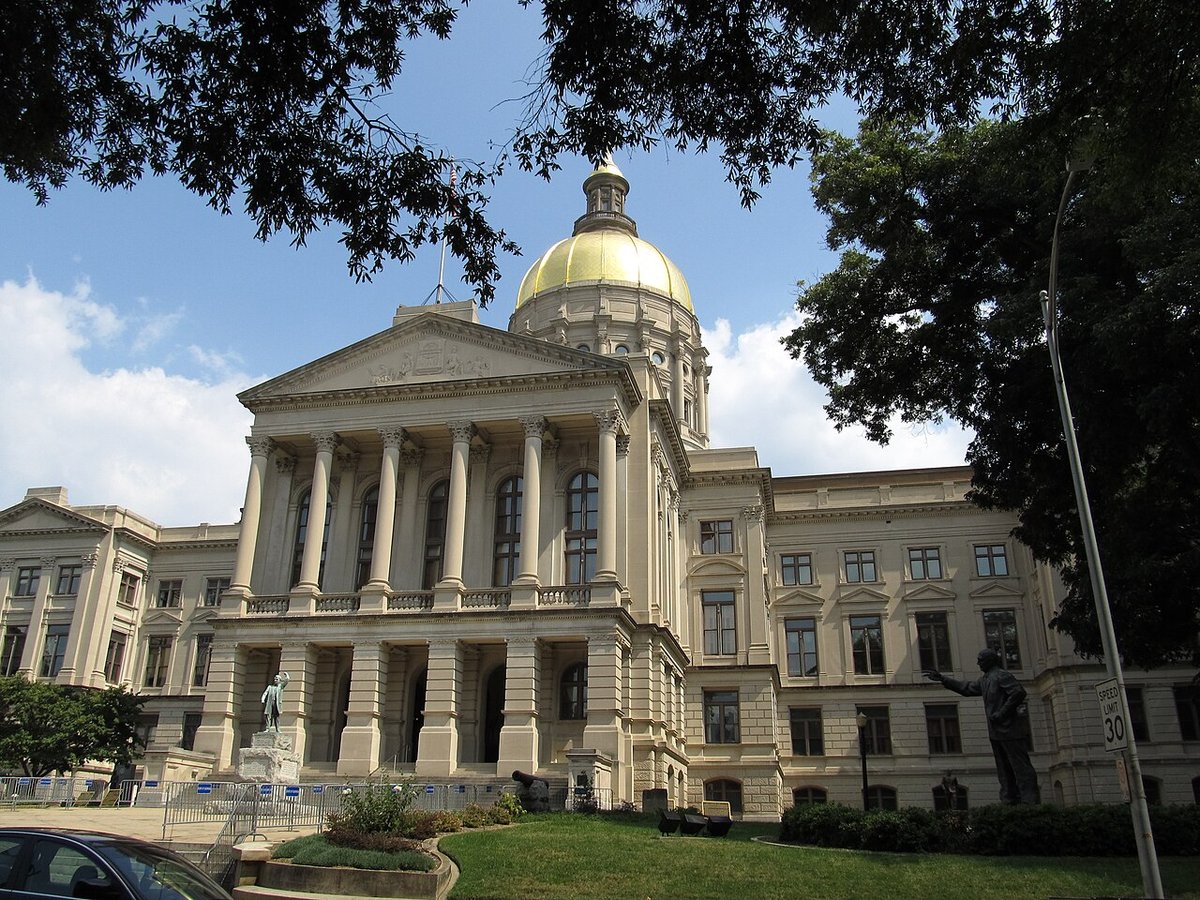 Georgia State Capitol, Atlanta, gold dome